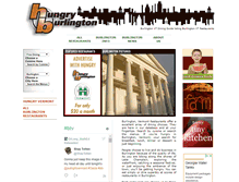 Tablet Screenshot of hungryburlington.com